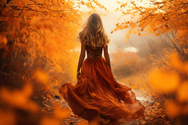 Długie sukienki na jesień - strój dla ciebie